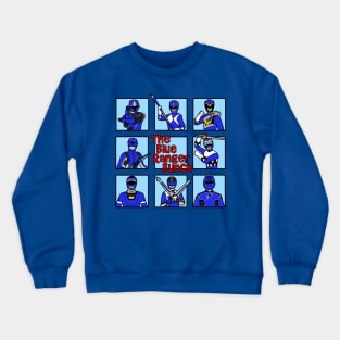 Blue Ranger Bunch Crewneck Sweatshirt